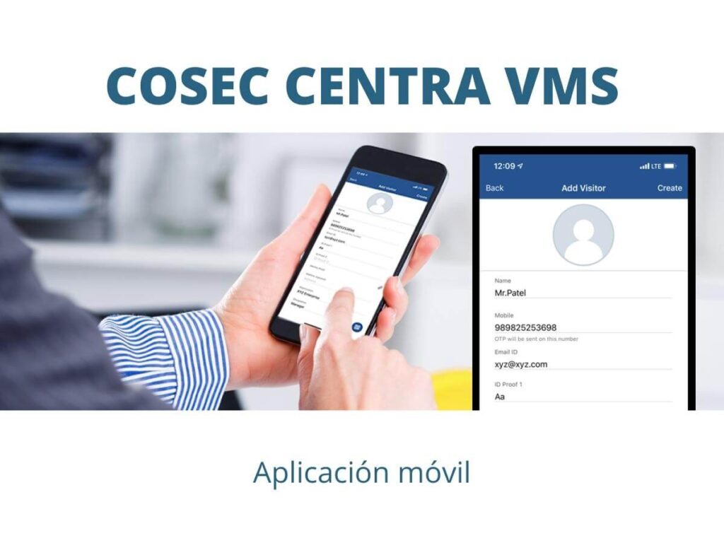COSEC CENTRA VMS - Aplicación móvil